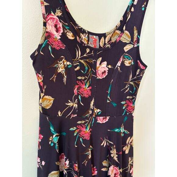 Free People Mini Dress XS, Floral Tank Sleeveless - Picture 2 of 8